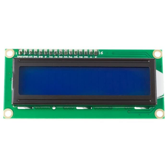 16x2 Character LCD with I2C Backpack ("1602IIC")